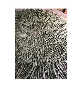 Carreaux de toiture en feuille de palmier naturel pas cher 1m x 6m de longueur pour les structures extérieures-Cabanes de plage Tiki Bars and Resorts Décorations de fête - Product Image 1