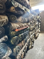 Tissu en polycoton imprimé camouflage, biologique, écologique, uni, tissé, lourd, 230 g/m, pour vêtements et entoilage, pour tous les âges