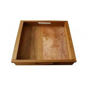 Different Color and Size Food Serving <b>Tray</b> in Wooden and Leather Greatest Quality Kitchenware <b>Snacks</b> Serving <b>Tray</b> - Product Image 4