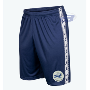 Shorts d'entraînement de football unisexe à taille élastique, séchage rapide, 100 % polyester, vêtements de sport, tenue d'équipe, design personnalisé imprimé - Product Image 1