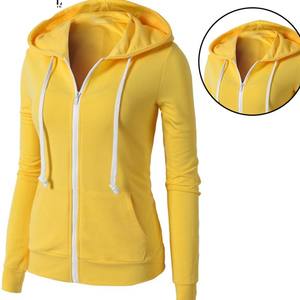Sudadera con Capucha Deportiva de Invierno para Mujer, Talla Grande, Transpirable, 100% Algodón, Informal, con Logotipo Frontal, para Adultos, Pakistán - Product Image 5
