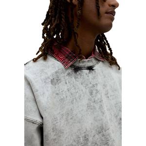 Sweat-shirt surdimensionné pour homme en molleton 100% coton lourd, col rond, imprimé, séchage rapide, respirant, écologique, sweat-shirt personnalisé - Product Image 5