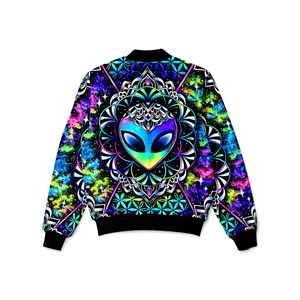 Nouvelle arrivée Blousons de sublimation Blousons bombardier en satin personnalisés avec fermeture éclair Blousons de sublimation - Product Image 2