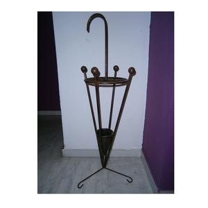 Elegant Metal <b>Umbrella</b> <b>Base</b> with Heavy Duty Iron Frame Ideal for Indoor Entryways Homes Hotels and Office Lobbies - Product Image 3