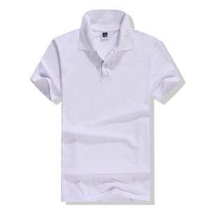 Camiseta en blanco antiarrugas de algodón informal para hombre con diseño personalizado para logotipo bordado por sublimación - Product Image 5