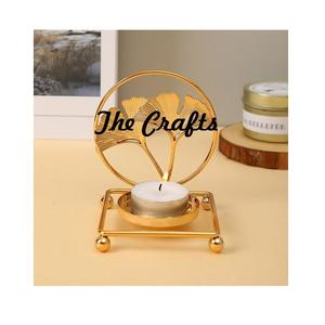 Bulk Iron Gold Color Candle Holder Customized Size And Shape Candle Holder For Home Living Room Decoration Use - Product Image 4