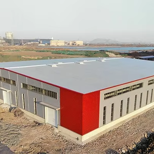 Entrepôt préfabriqué économique, Bâtiment métallique à structure en acier préfabriquée, Entrepôt en acier, Atelier de construction en acier - Product Image 1