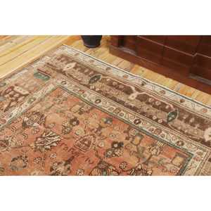 Alfombra Turca Vintage de Lana Marrón, 6,4x8,6 pies (194x262 cm) - Product Image 5