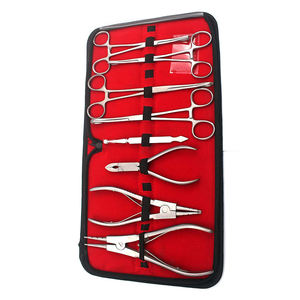 Ensemble d'outils de perçage de la peau, Kit de perçage du corps, oreille, langue, Septum, outils de perçage, ensemble d'outils de perçage du corps - Product Image 6