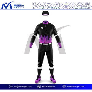 ชุดเครื่องแบบเบสบอลสำหรับผู้ชายแบบมืออาชีพชุดเสื้อและกางเกงพิมพ์ลายซับลิเมชันสามารถกำหนดโลโก้ได้เองผู้จำหน่ายชุดทีมขายส่ง - Product Image 2