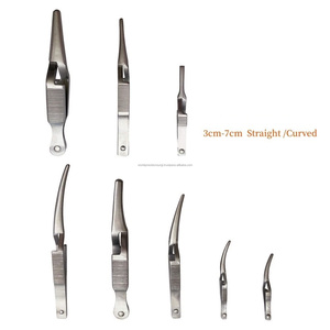 Clip chirurgical de précision pour micro-vasseaux artériels et veineux en acier inoxydable, pince d'occlusion temporaire, clip hémostatique chirurgical - Product Image 4