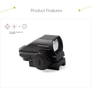 Hunting 1x22x33 Tactical <b>Reflex</b> Red Dot <b>Sight</b> Aluminum Alloy Scope with Quick Detach Mount for 20mm - Product Image 2