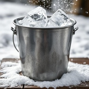 Seau à glace en métal de grande capacité Refroidisseur de boissons facile à nettoyer pour les festivals et la restauration en plein air disponible au meilleur prix - Product Image 1