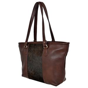 Vente en gros fourre-tout décontracté pour femmes sacs à bandoulière de créateur avec poignée en cuir véritable fermeture à glissière motif bonbon doublure en polyester - Product Image 2