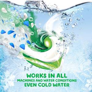 Gain flings อัลตร้า oxi ผงซักฟอกซักผ้า PACS, 60 Count, waterfall Delight Scent, 3-in-1, เขาเข้ากันได้ - Product Image 4