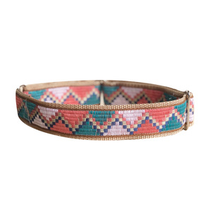 Collar para perros Suministros para mascotas Materiales degradables naturales puros Cáñamo 100% Tela de algodón puro Collares y accesorios para mascotas - Product Image 2