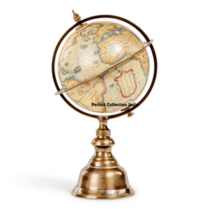 Globo de Mercator del Viejo Mundo/Globo del mundo de latón de 9,84 "Globo de latón del mundo del mercado/Globo terrestre Globo de latón del viejo mundo Mercator - Product Image 6