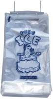Sac rétractable robuste avec poignée à cordon plat en PE, recyclable, taille et couleur personnalisables pour les boissons énergisantes et l'eau minérale