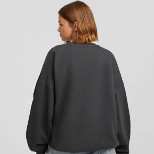 Nueva tendencia, ropa de calle de invierno, sudadera de manga larga para mujer, sudadera de gran tamaño, poliéster/algodón personalizado de alta calidad para mujer - Product Image 2