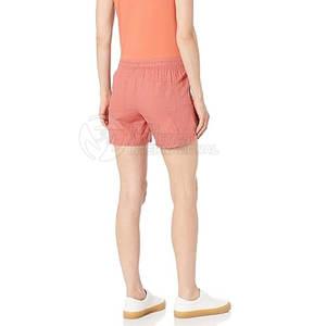 Pantalones Cortos de Algodón para Mujer con Logotipo Personalizado 2026, Color Sólido, Transpirables, Suaves, Holgados, Hechos en Pakistán - Product Image 2