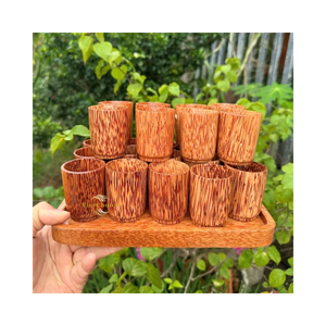 Bulk Supply <b>Coconut</b> Wood <b>Cup</b> Handmade Natural Drinking <b>Cup</b> for Beverage Serving - Product Image 4