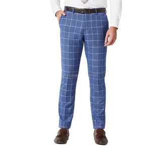 Hexa Pro Gear Superior Diseño personalizado Stretch Bold Plain Slim Fit Dress Pants Especialmente para hombres