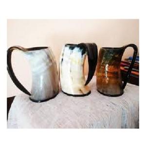 Tasse en corne antique faite à la main Viking Drinking Horn Top Sale2024 Viking Horn Mug pour verres de l'exportateur indien SUPER ENTERPRISES - Product Image 3