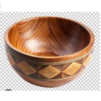 Bol en bois de manguier de haute qualité au design moderne Vaisselle japonaise pour la cuisine de restaurant domestique Bassin fait à la main pour café