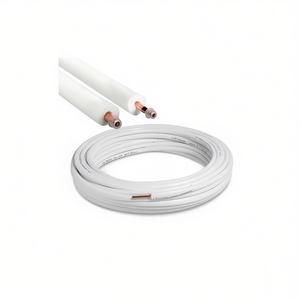 Kit de Tubo de Cobre Recubierto Estándar UNI de 16 Metros, 1/4 y 3/8, Espesor de 0.8 mm, para Aire Acondicionado Doméstico - Product Image 3