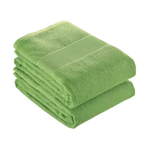 Asciugamano da Spiaggia in Spugna di Cotone Personalizzato con Fascia per Gadget Promozionali - Product Image 1