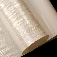 Perle de couleur blanche PVC Film plastique cadre photo feuille de décoration artisanat placage feuille de cellulose