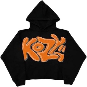 100% Cotton Hoodies Grunge Graphic Wholesale Oversized Puff Printing Hoodies Pullover Cotton Unisex - Product Image 4