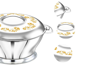 Customized design stainless steel hot pot chapati rice box keeps <b>food</b> <b>warm</b> & fresh casserole cookware home kitchen restaurant - Product Image 2