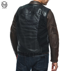 Chaqueta de Motociclista de Cuero de Manga Larga para Invierno, Hecha a Medida, Resistente al Viento, Talla Grande para Adolescentes - Product Image 3