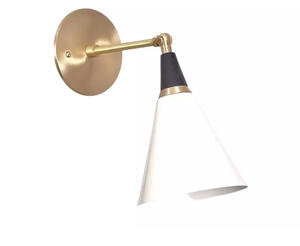 โคมไฟติดผนังทองเหลืองแบบวินเทจ, โคมไฟติดผนังทำด้วยมือโคมไฟธรรมชาติสำหรับห้องนอนห้องนั่งเล่น - Product Image 1