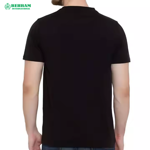 T-shirts pour hommes légers, personnalisables, meilleur prix, en polyester/coton, écologiques, respirants, faible MOQ, coupe ample, col rond - Product Image 6