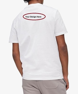 T-shirts de sport respirants t-shirt blanc à bas prix t-shirt imprimé pour hommes chemise de conception personnalisée du Bangladesh - Product Image 2