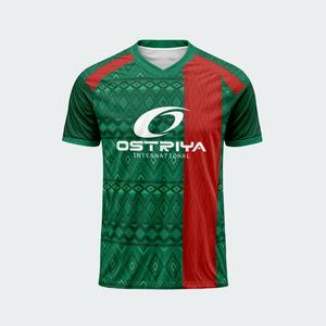 Camiseta de Fútbol Unisex con Cuello en V, Modelo 2026, con Bordado 3D de Alta Calidad - Product Image 3