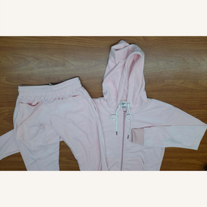 Conjunto de pantalones de chándal con capucha de algodón 100% para hombre, Jersey esencial de alta calidad, ropa de calle, chándales, patrón sólido, característica de maternidad - Product Image 4