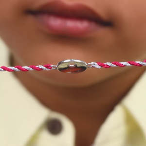 Rakhi เครื่องประดับเงินสำหรับเด็กมีเอกลักษณ์และมีสไตล์ - Product Image 2