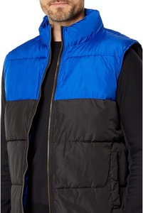 Latest Design Casual Sports <b>Waistcoat</b> Breathable Polyester Puffer Vest with Plaid Pattern Autumn Relaxed Fit for Outdoor Use - Product Image 3