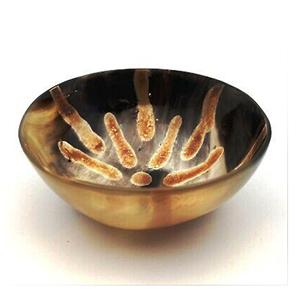 Cuenco de cuerno Cuerno de búfalo natural Rústico Moderno Oval Formas redondas Cuerno Plato de afeitar - Product Image 2