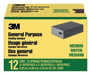 Bloc éponge de ponçage 3M, 4 po x 2,8 po - Product Image 1