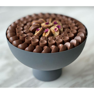 Bol de service à chocolat pour Offre Spéciale, qualité de luxe, fait à la main, en métal et aluminium, présentoir à chocolat de qualité supérieure. - Product Image 5