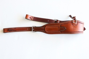 หัวเข็มขัดแบบลูกกลิ้งสำหรับขี่ม้าหนังที่มีคุณภาพระดับพรีเมียมทนทาน - Product Image 2