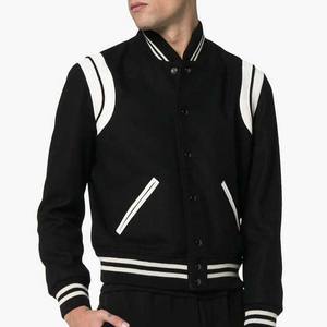 Nueva mejor calidad personalizada adultos y jóvenes béisbol Letterman chaqueta Color personalizado Logo High Street béisbol invierno hombre chaquetas - Product Image 3