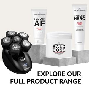 Afeitadora Eléctrica Inalámbrica 5 en 1 para Hombres Calvos, Kit de Aseo Masculino con Carga USB y Cuchilla Rotatoria para Afeitar la Cara - Product Image 3