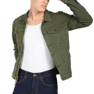 Veste en jean cintrée pour homme avec taille effilée manches étroites et poitrine structurée pour une coupe décontractée Vestes en jean pour homme - Product Image 2