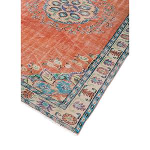Alfombras de Lana Anudadas a Mano de Gran Tamaño, Diseño de Medallón Rojo y Naranja, para Sala de Estar o Pasillo - Pae-2139 - Product Image 2