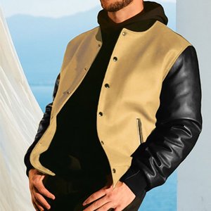 Su propio logotipo de marca de diseño/imagen personalizada en cualquier lugar hombres mujeres DIY chaqueta de cuello alto de moda chaqueta nueva de moda - Product Image 4